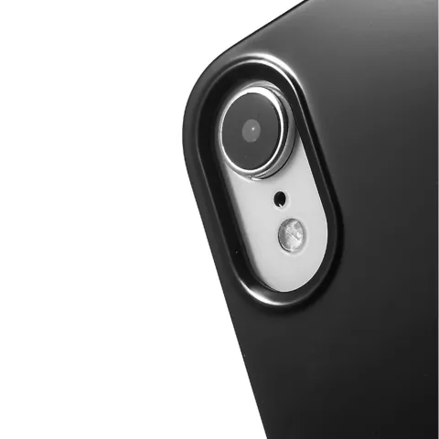 Gl&auml;nzende weiche TPU-H&uuml;lle f&uuml;r iPhone XR - Schwarze H&uuml;lle