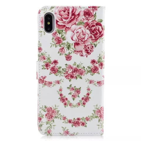 Rose Wallet H&uuml;lle iPhone XR - Rose H&uuml;lle