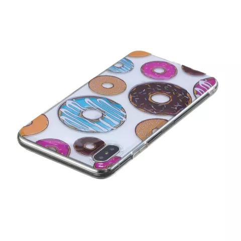 TPU H&uuml;lle iPhone XS Max H&uuml;lle - Donut Soft