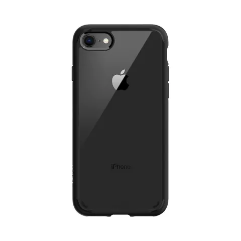 Spigen Ultra Hybrid 2 transparente H&uuml;lle iPhone 7 8 SE 2020 SE 2022 H&uuml;lle - Schwarz