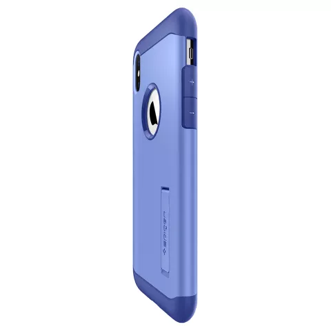 Spigen Slim Armor H&uuml;lle Kompatibel mit iPhone XS Max Lila H&uuml;lle