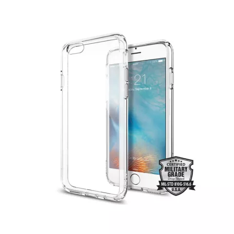 Spigen Ultra Hybrid H&uuml;lle iPhone 6 6s transparente H&uuml;lle - Klar