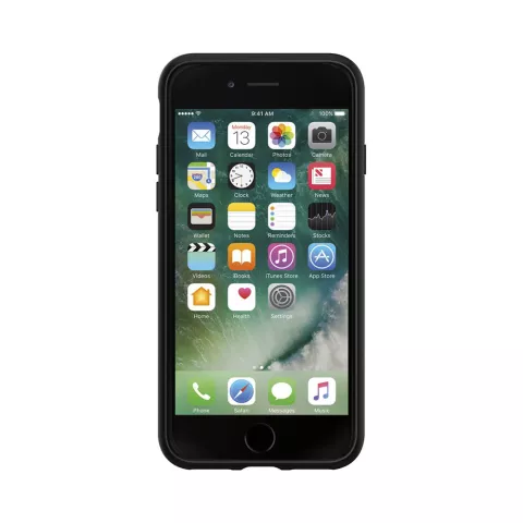 Spigen Liquid Air H&uuml;lle iPhone 7 8 SE 2020 SE 2022 H&uuml;lle - Schwarz