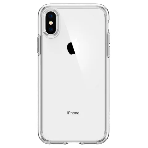 Spigen Ultra Hybrid H&uuml;lle Kompatibel mit iPhone XS transparente H&uuml;lle - Transparent