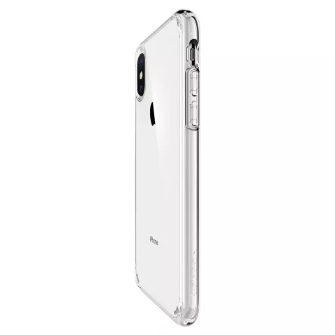 Spigen Ultra Hybrid H&uuml;lle Kompatibel mit iPhone XS transparente H&uuml;lle - Transparent