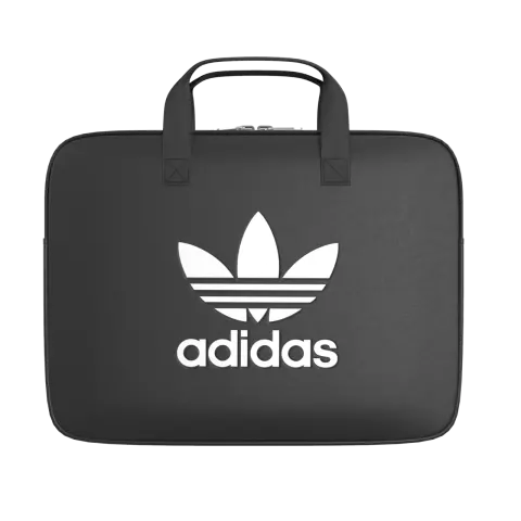 adidas Originals Laptoptasche mit Rei&szlig;verschluss 13 Zoll SS19 Schwarz Wei&szlig;