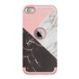 Armor Case Marmoretui iPod Touch 5 6 7 - Pink und Weiss