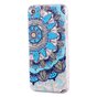 Mandala Diamond Look H&uuml;lle iPhone 7 8 SE 2020 SE 2022 - Blau