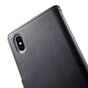 Mercury Goospery Rich Walletcase 7 Karten Kunstleder iPhone XS Max H&uuml;lle - Schwarz