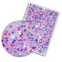 Glitter TPU iPad 2017 2018 Cover - Lila