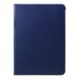 Leder Litchi Grain Cover drehbar Standard iPad Pro 11-Zoll 2018 - Dunkelblau