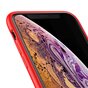 Baseus Original LSR Serie Fl&uuml;ssigsilikon Gel H&uuml;lle iPhone XS Max Cover - Rot