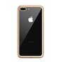 LEEU Design Gold transparente TPU-H&uuml;lle f&uuml;r iPhone 7 Plus 8 Plus - Gold
