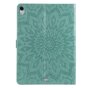 Sonnenblume Leder iPad Pro 11-Zoll-2018 Fall Cover Wallet - Gr&uuml;n