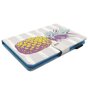 Ananas Ananas Flip Case Leder Flip Cover iPad Mini 1 2 3 4 5 - Hellrosa Weiss
