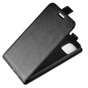 Vertical Flip Brieftasche aus Kunstleder f&uuml;r iPhone 11 Pro Max - Schwarz
