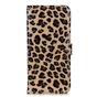 Leopard Fall Panther Brieftasche B&uuml;cherregal iPhone 11 - Braun