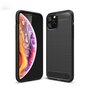 Carbon Armor Schutzh&uuml;lle stossfest TPU iPhone 11 Pro - Schwarz