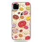 Fr&ouml;hliche flexible Donuts H&uuml;lle iPhone 11 Pro TPU H&uuml;lle - Transparent