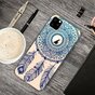 Traumf&auml;nger Mandala Web Blue Feathers Spirituelle H&uuml;lle iPhone 11 Pro Max TPU H&uuml;lle - Klar