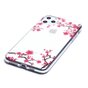 Blumen Rosa Zweige Natur Fall Fall TPU iPhone 11 Pro Max-Transparent