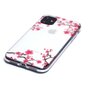 Blumen Rosa Zweige Natur Fall TPU iPhone 11 - Transparent