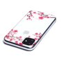 Blumen Rosa Zweige Natur Fall TPU iPhone 11 - Transparent