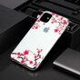 Blumen Rosa Zweige Natur Fall TPU iPhone 11 - Transparent