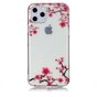 Blumen Rosa Zweige Natur Fall TPU iPhone 11 Pro - Transparent