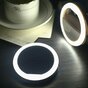 Selfie Licht ringf&ouml;rmige Lampe Smartphone dimmbar - Schwarz