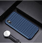 iPaky Waffel Schutz TPU H&uuml;lle iPhone XR H&uuml;lle - Blau