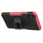 Reifenprofilh&uuml;lle TPU Polycarbonat iPhone XS Max H&uuml;lle - Black Pink Protection