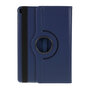 Litchi Texture Leather iPad 10,2 Zoll H&uuml;lle mit Abdeckung - Dunkelblauer Schutzstandard