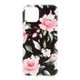 Fall Fall Blumen Bl&auml;tter Blumen Natur TPU Flexible Stossd&auml;mpfung f&uuml;r iPhone 11 - Schwarz