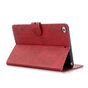 Brieftasche Brieftasche Cover Case Kunstleder mit St&auml;nder f&uuml;r iPad mini 1 2 3 4 5 - 7,9 Zoll - Rot