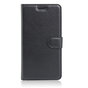 Cover Case Wallet Wallet mit Standard Kunstleder Lychee Textur f&uuml;r iPhone 7 Plus 8 Plus - Schwarz