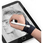 Anti-Touch-Handschuhh&uuml;lle Zeichenhandschuh f&uuml;r Apple Pencil Samsung Stylus - Schwarz