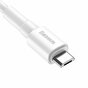 Baseus USB-A zu Micro USB Kabel - Aufladen Synchronizing White 1 Meter