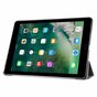 Just in Case Dreifach gefaltete Abdeckung mit Schlaf- und Wachfunktion iPad 9.7 2017 2018 - Schwarz