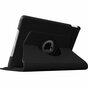 Just in Case Leder um 360 Grad drehbar Kompatibel mit iPad 9,7 Zoll 2017 2018 Cover Case - Schwarz