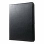 Just in Case Leder 360 Grad drehbare H&uuml;lle Kompatibel mit iPad Pro 11 Zoll 2018 Cover Case - Schwarzer Schutz