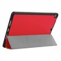 Just in Case Dreifach gefaltetes iPad Air 3 10,5 2019 H&uuml;lle - Roter Stylus Aufbewahrungsschlaufe