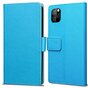 Just in Case Leder Brieftasche Brieftasche iPhone 11 Pro Cover - Blue Cards Bills
