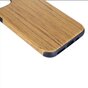 Holz Textur Plastikh&uuml;lle f&uuml;r iPhone 12 mini - braun