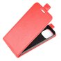 Flip Case Kunstlederbezug f&uuml;r iPhone 12 mini - rot