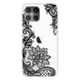 TPU Henna Blumen Fall f&uuml;r iPhone 12 Pro Max - transparent