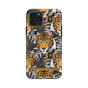Richmond &amp; Finch Tropical Tiger robuste Plastikh&uuml;lle f&uuml;r iPhone 11 - grau mit orange