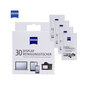 Zeiss Bildschirmreinigungst&uuml;cher - 30 St&uuml;ck Weiss