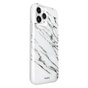 LAUT Huex Plastikh&uuml;lle f&uuml;r iPhone 12 mini - wei&szlig;er Marmor