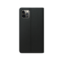 Xqisit Eco Wallet Selection biologisch abbaubare H&uuml;lle Kompatibel mit iPhone 12 und iPhone 12 Pro - Schwarz